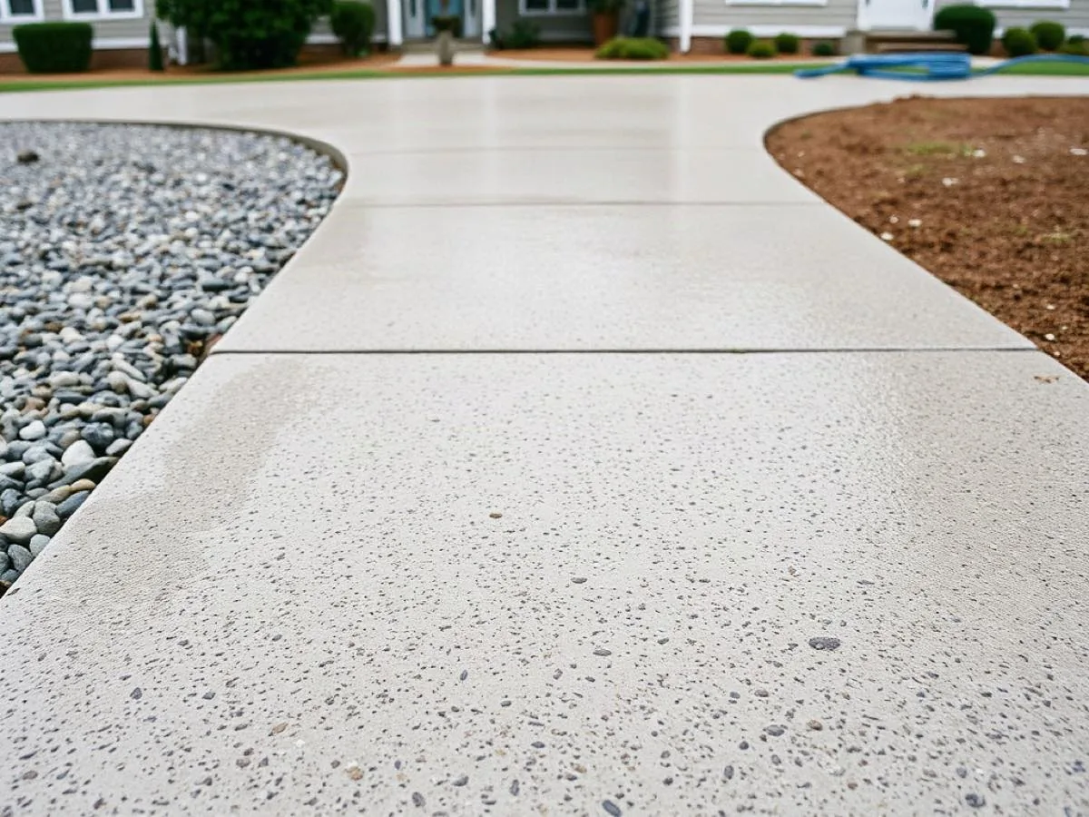 Exposed Aggregate Concrete — recent work in Las Vegas, NV
