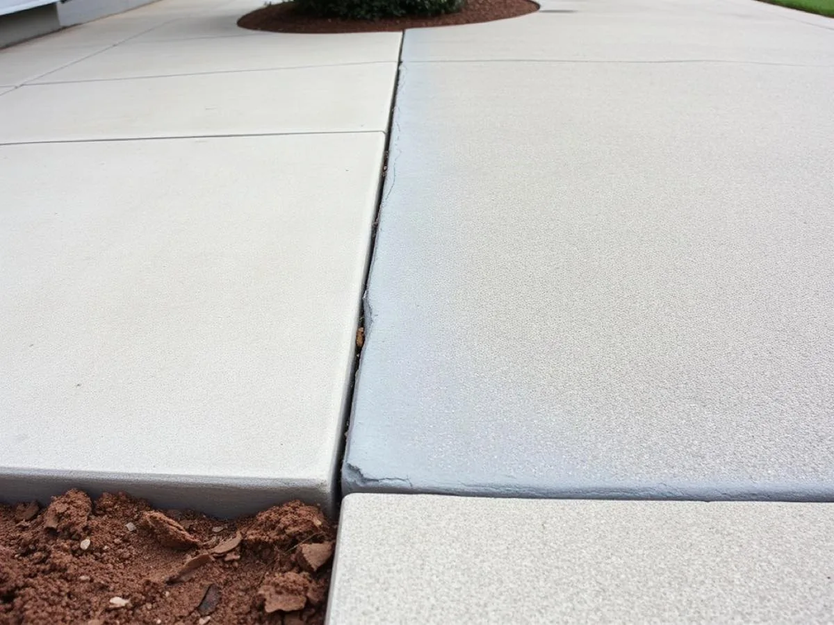 Concrete repair in Winchester, Las Vegas NV— recent job