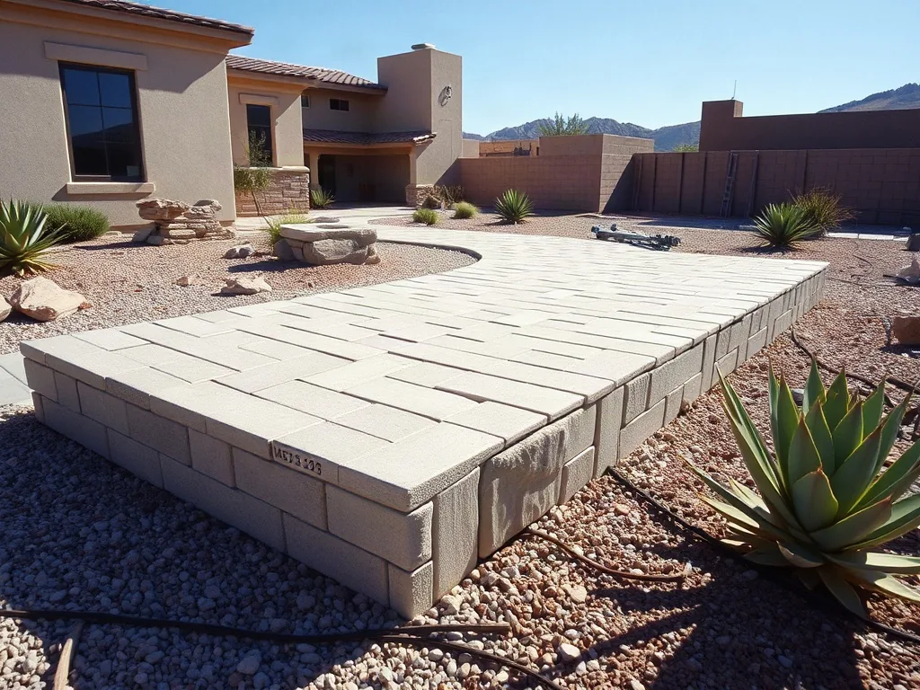 Ashlar Slate Stamped Concrete in Las Vegas, NV
