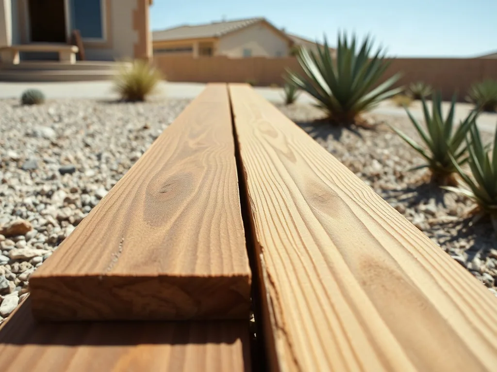 Wood Plank Stamped Concrete in Las Vegas, NV